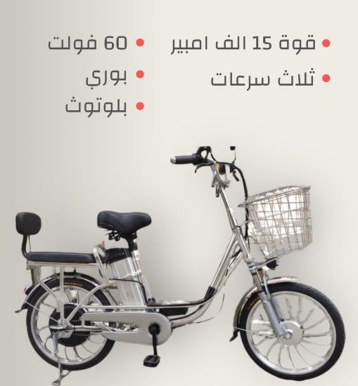 صورة دراجة 20 كهربائية 60 فولت